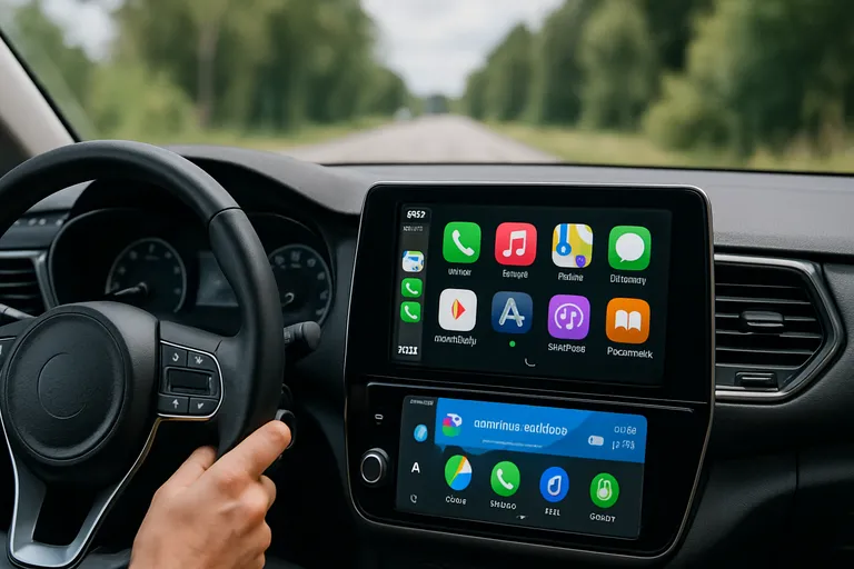CarPlay en Android Auto: verbeter je rijervaring met slimme schermen